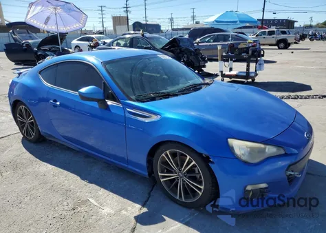 2013 Subaru Brz 2.0 Limited из США, поврежденный, VIN JF1ZCAC13D1603457